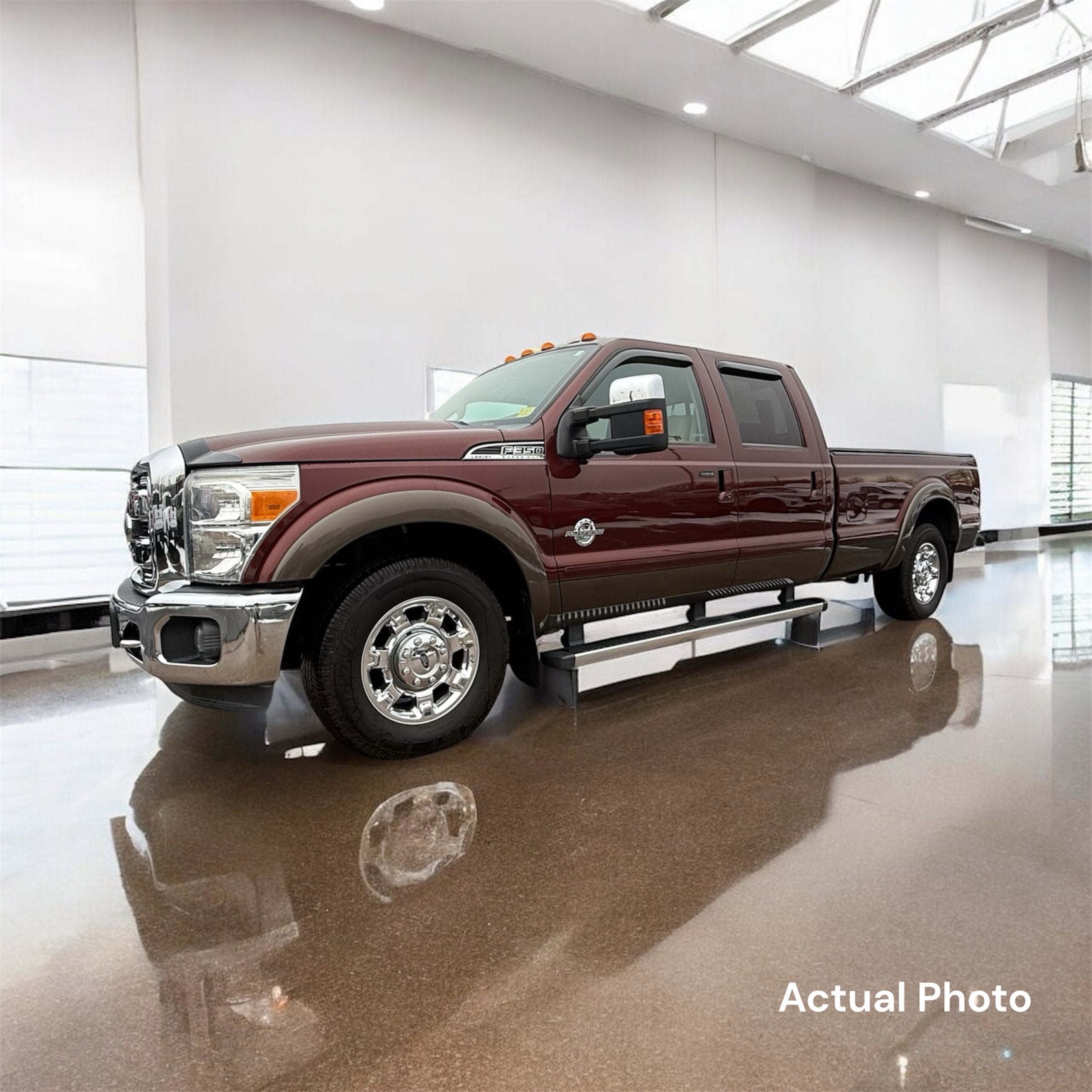 2016 Ford Super Duty F-350 SRW BRONZE FIR in Bronze Fire — front three-quarter view