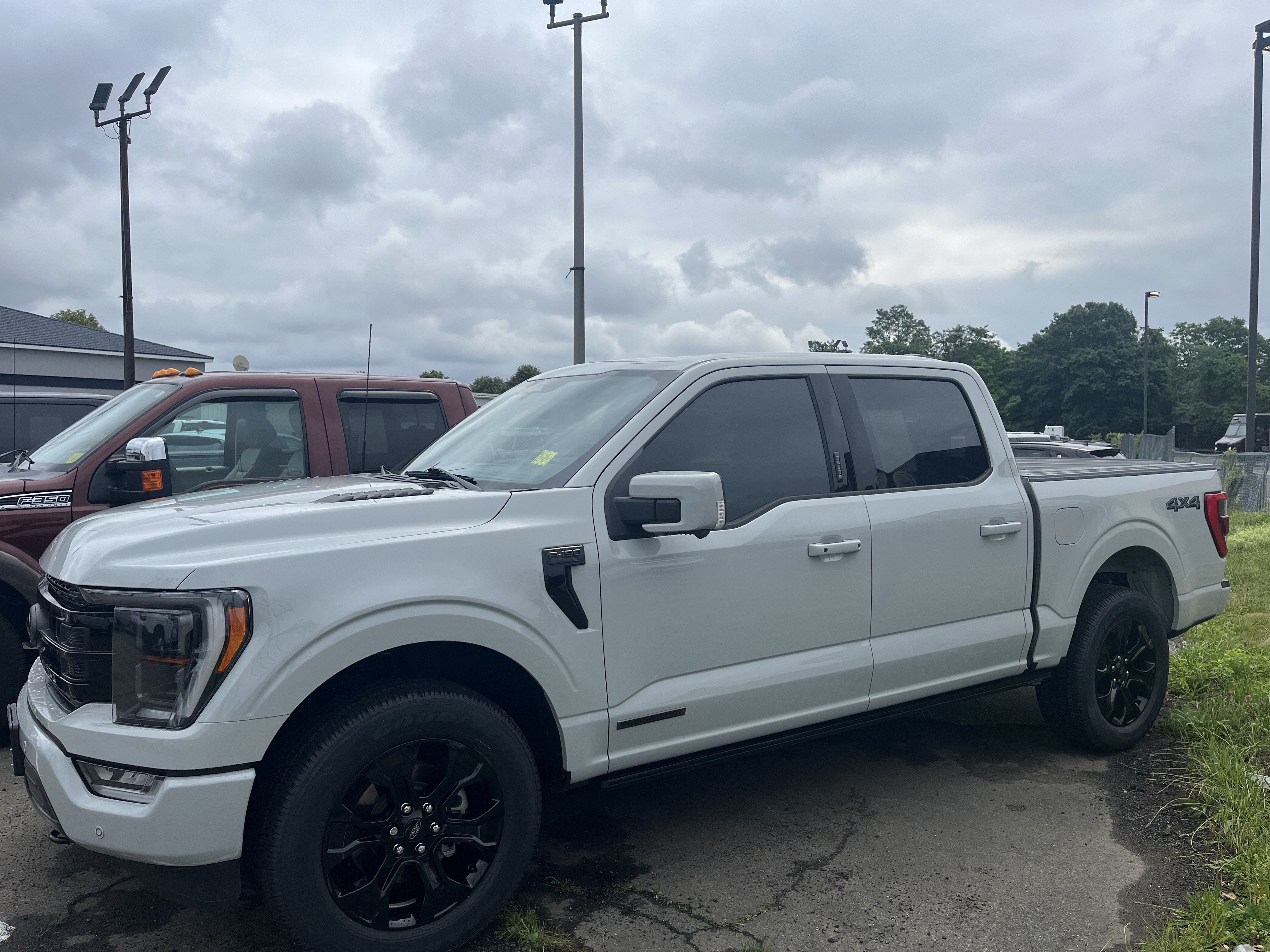2023 Ford F-150 BASE in Avalanche — front three-quarter view