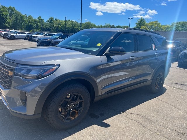 2026 Ford Explorer Tremor in Carbonized Gray Metallic — front three-quarter view