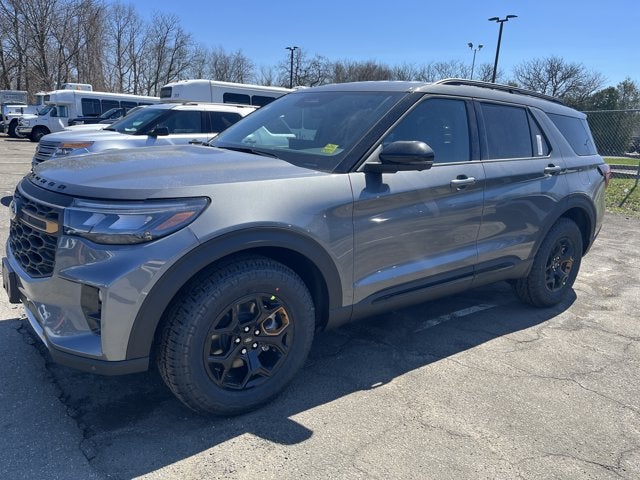 2026 Ford Explorer Tremor in Carbonized Gry — front three-quarter view