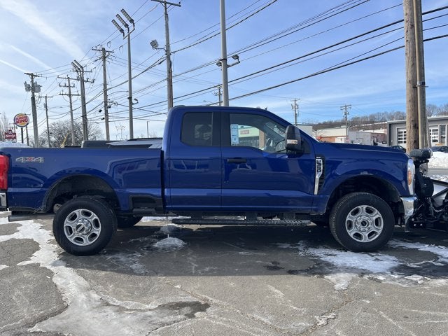 2026 Ford Super Duty F-350 SRW XLT in Argon Blu Met — front three-quarter view