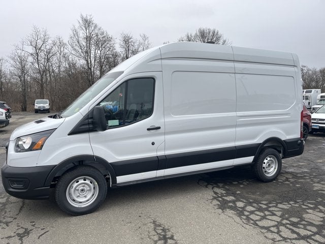 2026 Ford Transit Cargo Van OXFORD WHT in Oxford White — front three-quarter view