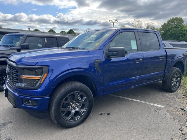 2026 Ford F-150 STX in Argon Blu Met — front three-quarter view