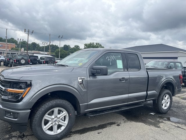 2026 Ford F-150 XLT in Carbonized Gray Metallic — front three-quarter view